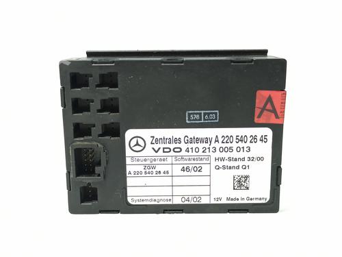 Module électronique MERCEDES-BENZ S-CLASS (W220, V220) S 320 CDI (220.025, 220.125) (204 hp) 17325246