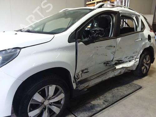Rear right lock PEUGEOT 2008 I (CU_) 1.6 HDi | BP6510609C99