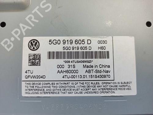Display monitor VW GOLF VII (5G1, BQ1, BE1, BE2) 2.0 TDI | BP9163959C48 