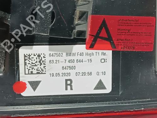 Used Right taillight BMW 1 (F40) 118 d (150 hp) 27621717