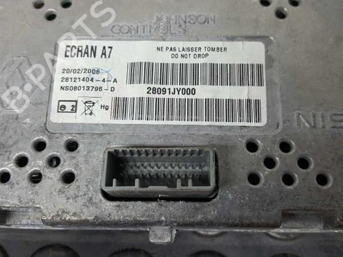 Display monitor RENAULT KOLEOS I (HY_) 2.0 dCi (HY0K) | BP6628149C48