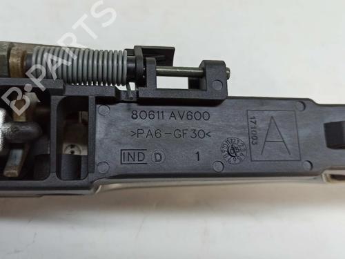 Front left exterior door handle NISSAN PRIMERA Hatchback (P12) 1.6 | BP6703254C128 