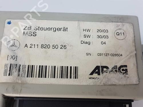 Elektronisk modul MERCEDES-BENZ E-CLASS (W211) E 270 CDI (211.016) | BP6247396M83 