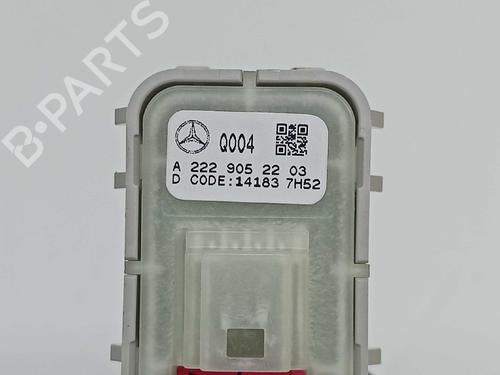 Left rear window switch MERCEDES-BENZ E-CLASS (W213)  | BP8668054I29 