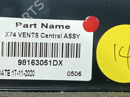 Air vent DS DS 7 Crossback (J4_, JR_, JC_) PureTech 130 (JRHNSU) | BP19434433I21 