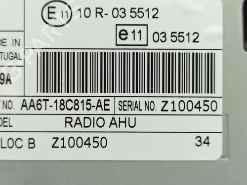 Radio FORD FIESTA VI (CB1, CCN) 1.4 TDCi | BP33117686E6  - Image 6