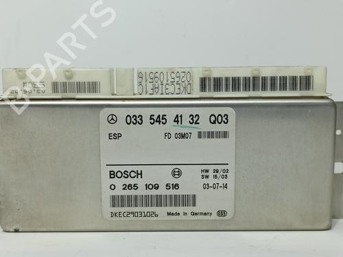 Øvrige styreenhet MERCEDES-BENZ E-CLASS (W211) E 270 CDI (211.016) (177 hp) 11536795