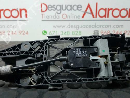 Front right exterior door handle SKODA YETI (5L) 2.0 TDI 4x4 | BP2783891C129