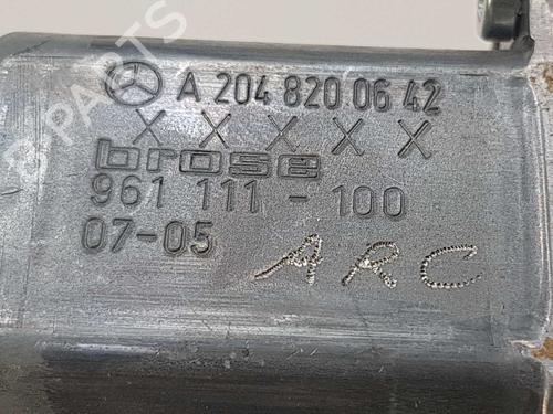 Left rear window motor MERCEDES-BENZ C-CLASS (W204) C 220 CDI (204.008) | BP8363628E23