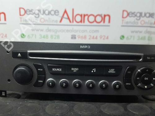 Used Radio PEUGEOT 308 I (4A_, 4C_) 1.6 HDi (109 hp) 2751099