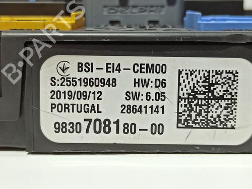 Fuse box PEUGEOT 208 II (UB_, UP_, UW_, UJ_) 1.2 PureTech 130 | BP17454436E1