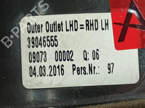 Air vent OPEL ASTRA K (B16) 1.6 CDTi (68) | BP17461417I21 