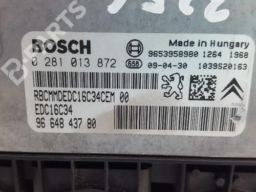 Engine control unit (ECU) PEUGEOT 308 I (4A_, 4C_) 1.6 HDi | BP4408227M57 