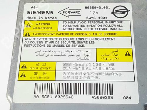 Airbag styreenhed SSANGYONG RODIUS I 2.7 Xdi | BP6998083M53