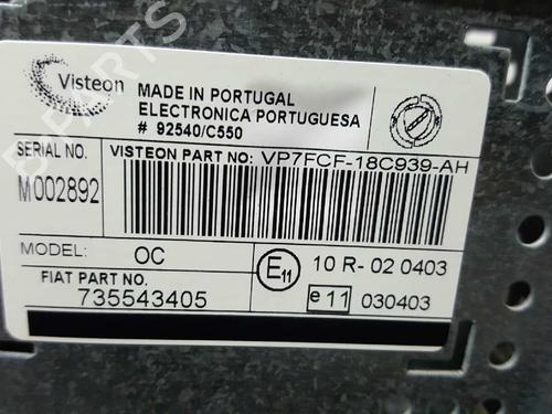 Radio FIAT BRAVO II (198_) 1.6 D Multijet (198AXL1B) | BP2768969E6