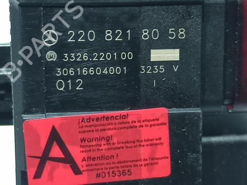 Warning switch MERCEDES-BENZ S-CLASS (W220, V220) S 500, S 500 L (220.075, 220.175, 220.875) | BP12198757I22 