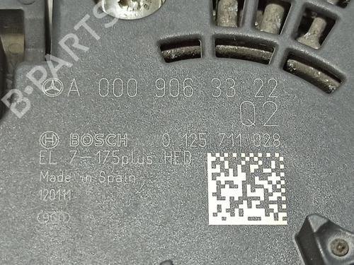 Alternator MERCEDES-BENZ B-CLASS Sports Tourer (W246, W242) B 200 CDI (246.201) | BP16394812M7