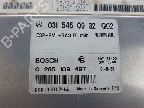 Control unit MERCEDES-BENZ S-CLASS (W220, V220) S 400 CDI (220.028, 220.128) | BP8169633M11
