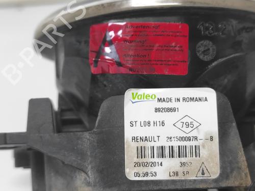 Right front fog light RENAULT CLIO IV (BH_) 1.5 dCi 75 | BP15578585C31