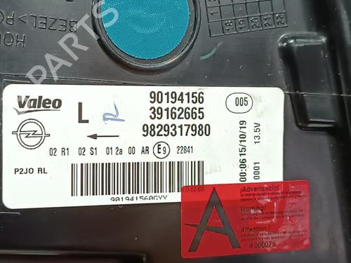 Left taillight OPEL CORSA F (P2JO) 1.2 (68) | BP24993393C34 