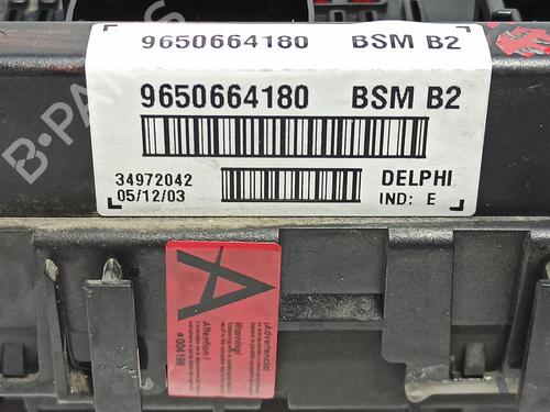 Fuse box PEUGEOT 307 (3A/C) 2.0 HDi 90 | BP23953528E1