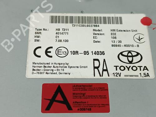 Electronic module TOYOTA COROLLA Estate (_E21_) 2.0 Hybrid (MZEH12) | BP19490762M83