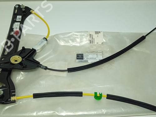 Front left window mechanism MERCEDES-BENZ E-CLASS Coupe (C238) E 220 d (238.314) | BP40107580C22 - Image 5