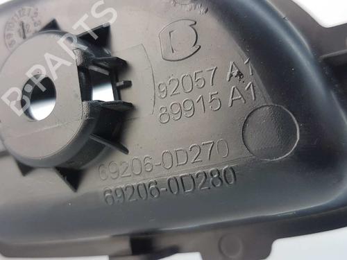Front left interior door handle TOYOTA YARIS (_P13_)  | BP3330690I13 