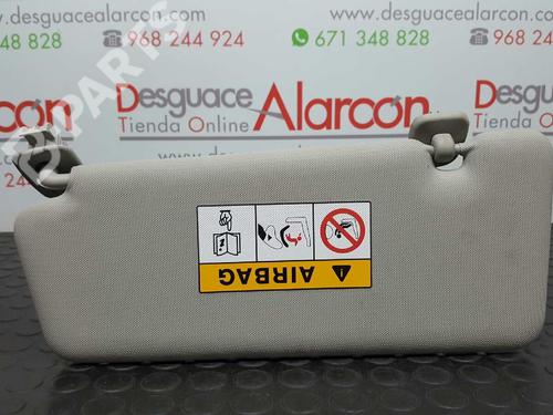 Right sun visor RENAULT CLIO IV (BH_) 1.5 dCi 75 | BP2770264I2 