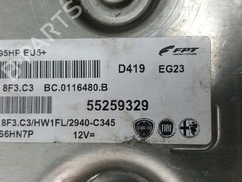 Engine control unit (ECU) FIAT 500 (312_) 0.9 (312AXG1A, 312.AXG11) | BP2783939M57
