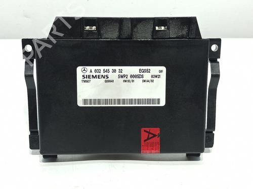 Versnellingsbakregeleenheid MERCEDES-BENZ S-CLASS (W220, V220) S 500, S 500 L (220.075, 220.175, 220.875) (306 hp) 12239944