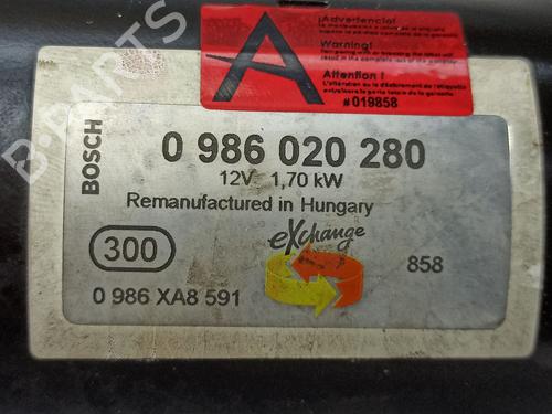 Starter VW JETTA III (1K2) 2.0 TDI | BP33543963M8 - Image 5