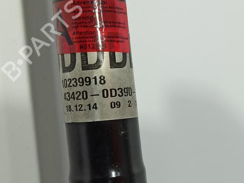 Left front driveshaft TOYOTA YARIS (_P13_) 1.0 (KSP130_, KSP130) | BP18034069M38 