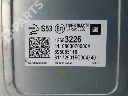 Engine control unit (ECU) OPEL CORSA E (X15) 1.4 LPG (08, 68) | BP4680355M57 