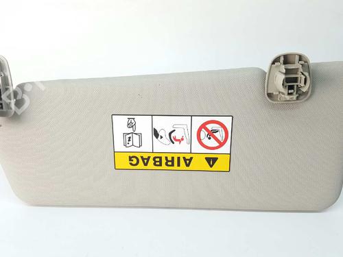 Right sun visor RENAULT MEGANE III Grandtour (KZ0/1) 1.5 dCi (KZ09, KZ0D, KZ1G, KZ29, KZ14, KZ1W, KZ10, KZ1F,... | BP4592504I2 