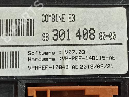 Instrument cluster CITROËN C4 CACTUS 1.2 THP 110 | BP11043400C47