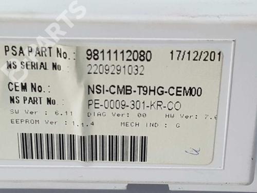 Instrument cluster PEUGEOT 308 II (LB_, LP_, LW_, LH_, L3_) 1.2 THP 130 | BP3161313C47 