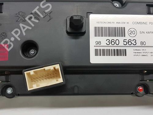 Instrument cluster PEUGEOT 208 II (UB_, UP_, UW_, UJ_) | BP9721237C47