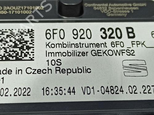 Instrument cluster SEAT ARONA (KJ7, KJP) | BP31856273C47