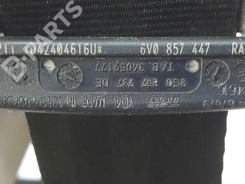 Rear left seatbelt SKODA FABIA III (NJ3) 1.2 TSI | BP6630166I29 