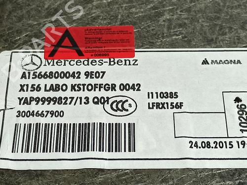 Luggage compartment floor MERCEDES-BENZ GLA-CLASS (X156) GLA 200 CDI / d (156.908) | BP21227303I33