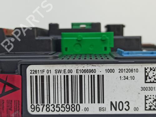 Fuse box PEUGEOT 208 I (CA_, CC_) 1.4 HDi | BP10955965E1 