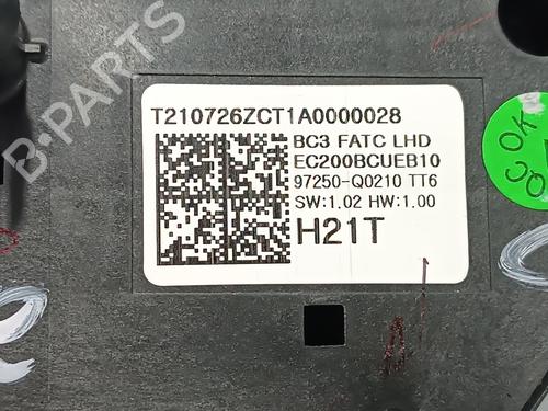 Climate control HYUNDAI i20 III (BC3, BI3) 1.0 T-GDI hybrid 48V | BP12097206I5