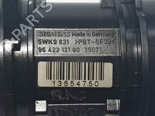 Mass air flow sensor PEUGEOT 206 Hatchback (2A/C) 1.4 HDi | BP11106459M95