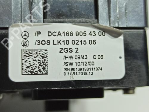 Left front window switch MERCEDES-BENZ CLA Coupe (C117) CLA 200 CDI / d (117.308) | BP27290039I27 