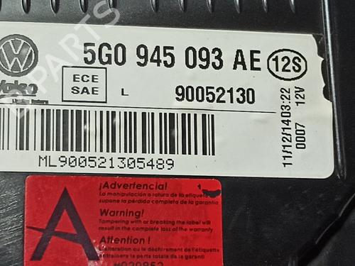 Left taillight VW GOLF VII (5G1, BQ1, BE1, BE2) 1.6 TDI | BP11528609C34