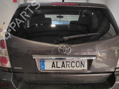 Used Tailgate TOYOTA COROLLA Verso (ZER_, ZZE12_, R1_) 2.2 D-4D (AUR10_, AUR10R) (136 hp) 17610746