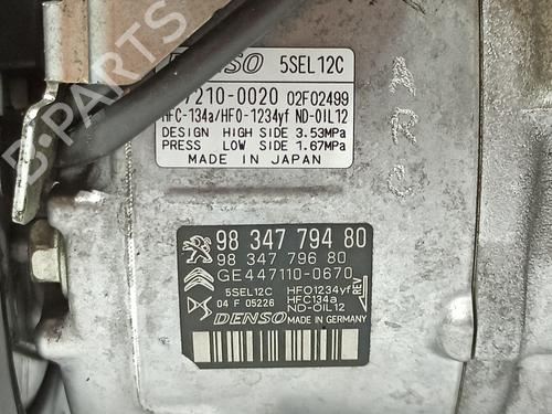 AC compressor PEUGEOT 3008 II SUV (MC_, MR_, MJ_, M4_) 1.5 BlueHDi 130 | BP18954326M34