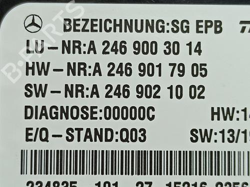 Elektronisk modul MERCEDES-BENZ GLA-CLASS (X156) GLA 200 CDI / d (156.908) | BP21390322M83 
