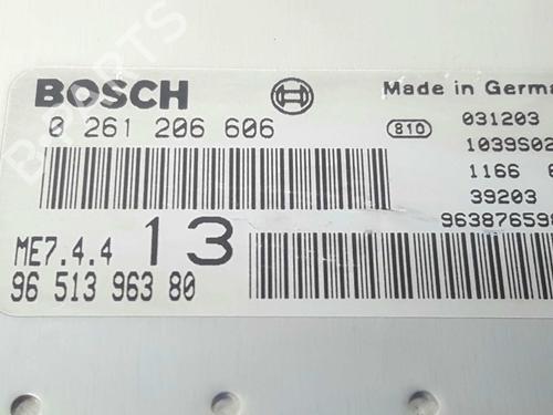 Engine control unit (ECU) CITROËN XSARA (N1) 1.6 16V | BP5657853M57
